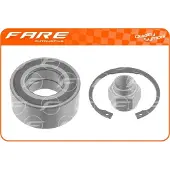 FARE Radlagersatz Vorne passend für PEUGEOT 207 (WA, WC) Kugellager 72mm 14480