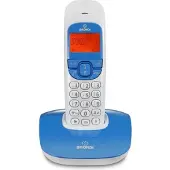 Brondi Nice Blue and White Schnurloses DECT-Telefon mit Freisprecheinrichtung und Anrufer-ID