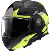 LS2 FF901 Advant X Oblivion Matt Schwarz H-V Klapphelm Größe L