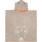 Dyckhoff Badeponcho "Katze", (Packung, 1 St.)