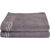 Dyckhoff Handtücher "Wave", (Set, 2 St.), mit Jacquard-Bordüre