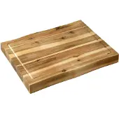 Kesper Tranchierbrett "Schneidebrett mit Saftrille, Akazie, FSC", (1 St.)