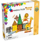 Magna-Tiles Magnetset - 25 Teile - Safaritiere - - One Size - Magnetspielzeug