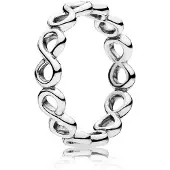 Pandora Damensimple Unendlichkeit Band Ring - Größe 50