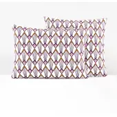 La redoute interieurs Kissenbezug Elisa Mauve, Baumwollperkal