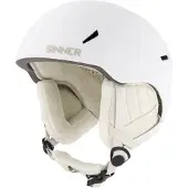 Sinner Skihelm Crest Kinder Matte White-M