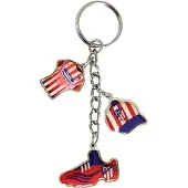 Seva Import Atletico Madrid Schlüsselanhänger Rot Rot One Size