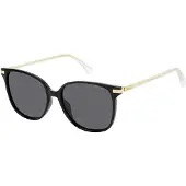 Polaroid PLD 4170/G/S/X Damen-Sonnenbrille Vollrand Quadratisch Kunststoff-Gestell, gold