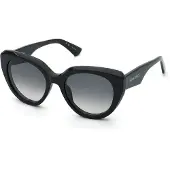 Nina Ricci SNR404 Nero lucido 53/20/140 Damen Sonnenbrillen