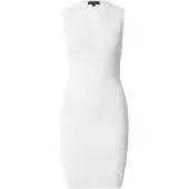 Armani Exchange für Damen. 8NYA9AYMH6Z1130 Weißes Strickkleid (S), Lässig, Viskose, Ärmellos / Hosenträger