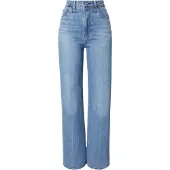 Levi's für Damen. A6081-0020 Jeans Ribcage Wide Leg Blau (27/32), Lässig, Baumwolle, Denim