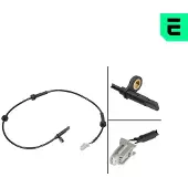 OPTIMAL ABS Sensor Raddrehzahl Vorne für RENAULT KOLEOS (HY) 06-S449
