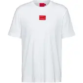 HUGO T-Shirt Diragolino 212 50447978 Weiß Regular Fit