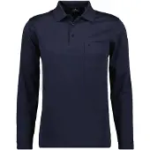 Ragman Basic Poloshirt Klassischer Look, Weiches Material mit leichtem Glanz, Vielseitig kombinierbar im Alltag