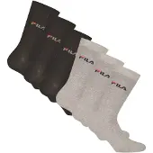 FILA Unisex Socken, 6er Pack - Strümpfe, Street, Lifesyle, Sport (2x 3 Paar)