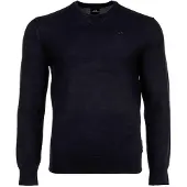 Armani Exchange für Herren. 8NZM3AZM8AZ1510 Marineblauer Pullover aus weichem Garn (L), Lässig, Wolle