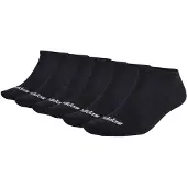 Adidas Originals Unisex Sneakersocken, 6er Pack - Thin Linear Low-Cut, dünne Socken, Logo, einfarbig