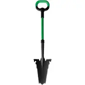Hammersmith RayzerShovel All-in-One-Schaufel – Gartenschaufel für harten, steinigen Boden – Schaufel mit Wurzelsäge und Soft-Touch-Griff – Extra breite Profilkante – Gartenschaufel –