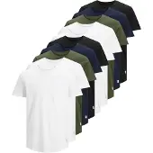 Jack & Jones T-Shirt "T-Shirt JJENOA 10er Pack"