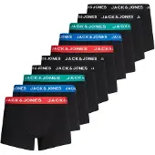 Jack & Jones JACK&JONES Herren Boxer Shorts, 10er Pack - JACHUEY TRUNKS, Baumwoll-Stretch
