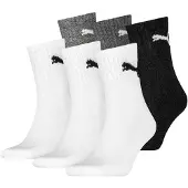 Puma Unisex Sportsocken, 6 Paar - Short Crew Socks, Tennissocken, einfarbig