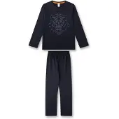 Sanetta Schlafanzug "Pyjama", Herren, Gr. 152, blau (dunkelblau), Obermaterial: 100% Baumwolle CO., Homewear-Sets Schlafanzug