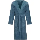 Vossen Unisex-Bademantel "Lynn", (1 St.), für Damen & Herren, mit Kapuze, aus Microfaser