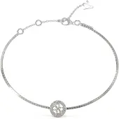 GUESS Stilvolles Guess Damenarmband JUBB04163JWRHS