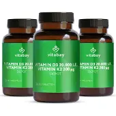 Vitabay Vitamin D3 20000 IE + K2 540 St