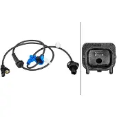 Hella Sensor Raddrehzahl 2-polig Hallsensor 885 mm Kabel für u.a. HONDA