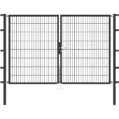 Alberts Zaundoppeltür "Flexo" 250 cm Breite, in versch. Höhen