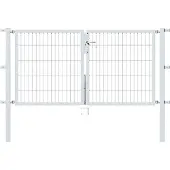 Alberts Zaundoppeltür "Flexo" 200 cm Breite, in versch. Höhen
