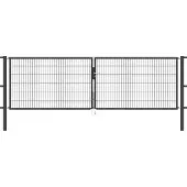 Alberts Zaundoppeltür "Flexo" 400 cm Breite, in versch. Höhen