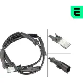 OPTIMAL ABS Sensor Raddrehzahl Vorne für OPEL Vivaro A Kastenwagen (X83) 06-S808
