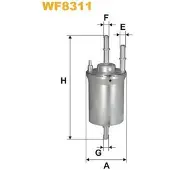 WIX FILTERS Kraftstofffilter WF8311