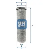 Ufi Luftfilter 27.979.00