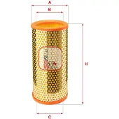 Sofima Luftfilter S 2620 A für RENAULT MEGANE I (BA0/1) Filtereinsatz