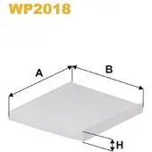 WIX FILTERS Filter, Innenraumluft WP2018