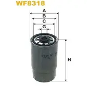 WIX FILTERS Kraftstofffilter WF8318