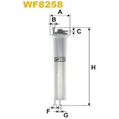 WIX FILTERS Kraftstofffilter WF8258