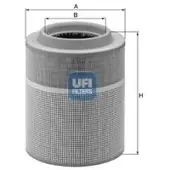 Ufi 27.626.00 Luftfilter für IVECO EuroCargo I-III