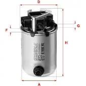 Sofima Kraftstofffilter S 4095 NR
