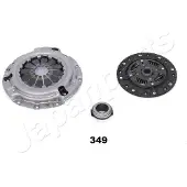 Japanparts Kupplungssatz Kupplung für MAZDA 2 Schrägheck (DE, DH3) KF-349