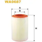 WIX FILTERS Luftfilter WA9687