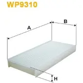 WIX FILTERS Filter, Innenraumluft WP9310