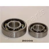 Japanparts Radlagersatz Hinten für DAIHATSU SIRION (M3) 52mm KK-26000
