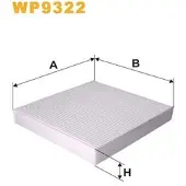WIX FILTERS Filter, Innenraumluft WP9322