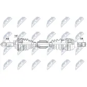 NTY NPW-DW-041 Antriebswelle Vorne Rechts für CHEVROLET KALOS für DAEWOO KALOS (KLAS)