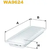 WIX FILTERS Luftfilter WA9624