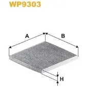 WIX FILTERS WP9303 Innenraumfilter Pollenfilter für HYUNDAI i40 CW (VF) Aktivkohle